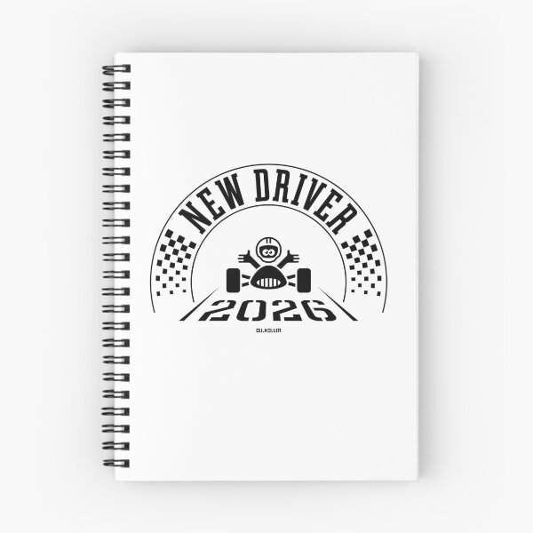 Item preview, New Driver 2026 (Driver’s License / Driving Licence / Black) designed and sold by MrFaulbaum.