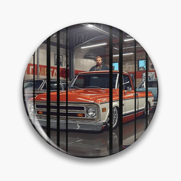 Item preview, Chevrole C10 1967 Chevy C10, lowered stance, chrome trim, old-school garage vibe The classic C10 4 designed and sold by Neon G.