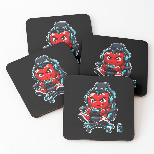 Item preview, Funny Gamer Hearts Valentine's Day Video Games Boys Kids Son  designed and sold by clothesy7.
