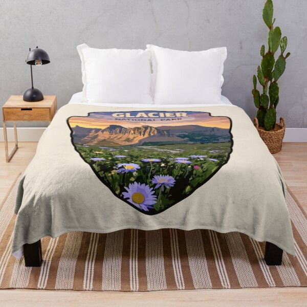 Item preview, Glacier National Park Sticker designed and sold by Gideon Emmerich.