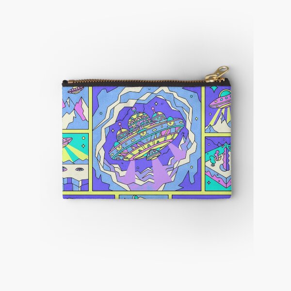 Item preview, Greenland Arctic Alien Base Vortex Retro Pop Art designed and sold by zzz888.