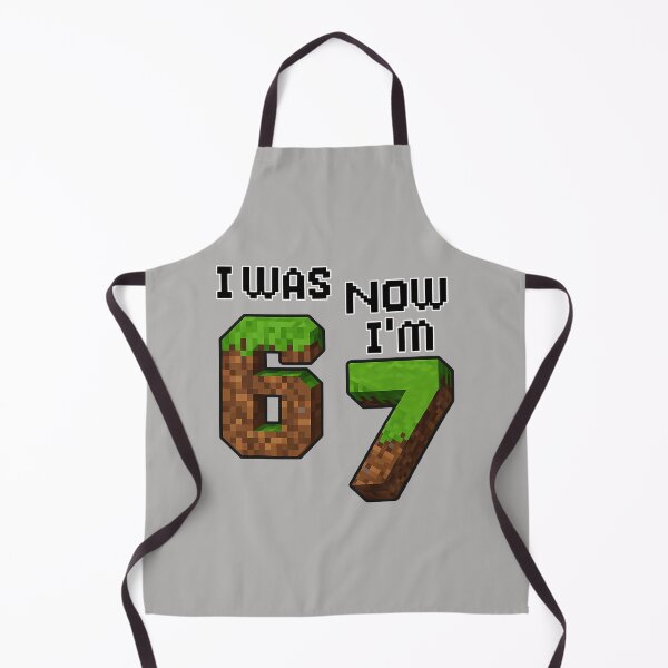 Item preview, Funny Six Seven I was 6 Now I'm 7 Game Pixel 7th Birthday designed and sold by MabelWells.