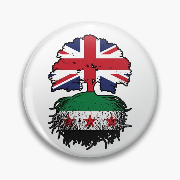 Item preview, Syrian British Roots and Crown Tree designed and sold by FlagX.
