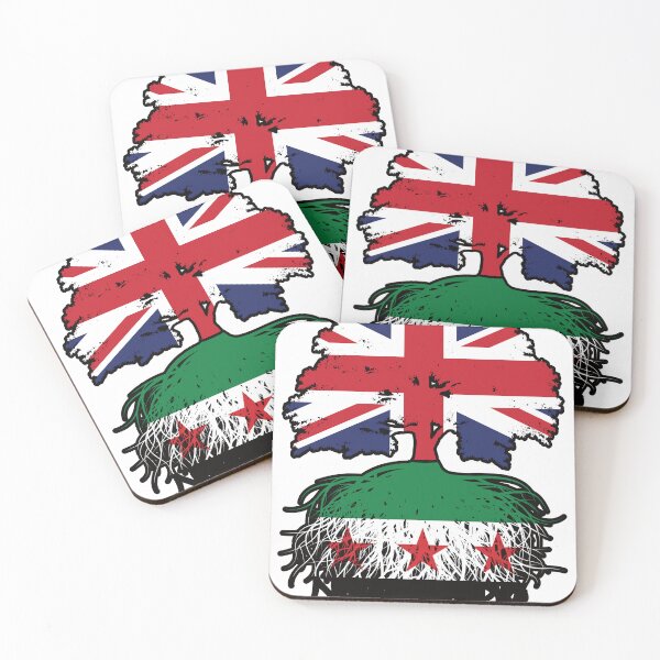 Item preview, Syrian British Roots and Crown Tree designed and sold by FlagX.