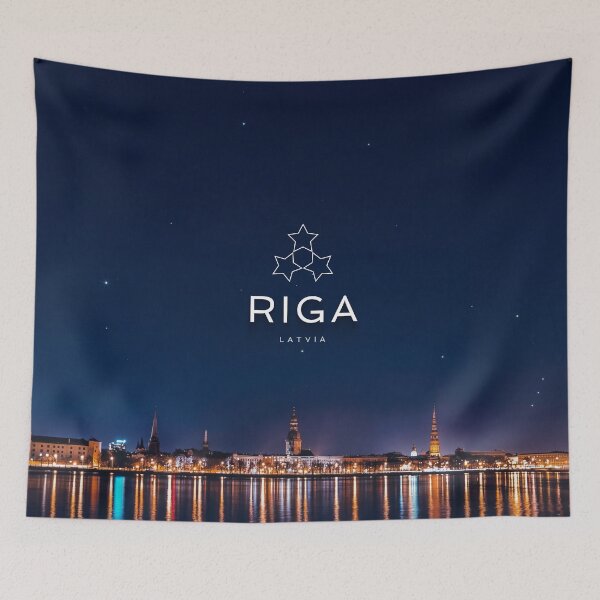 Item preview, Riga Night / Skyline designed and sold by Vladislav Klapin.