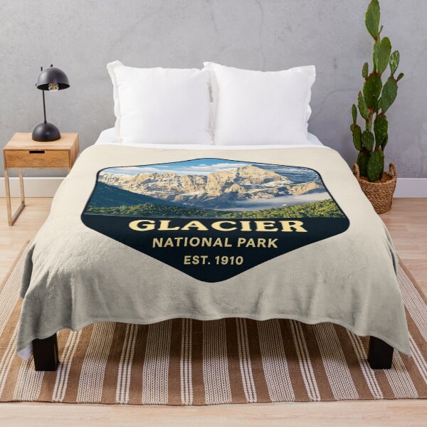 Item preview, Glacier National Park Sticker designed and sold by Gideon Emmerich.
