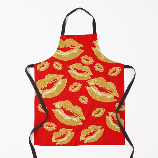 Item preview, Yellow Lip Print Flirtatious Fun designed and sold by taiche.