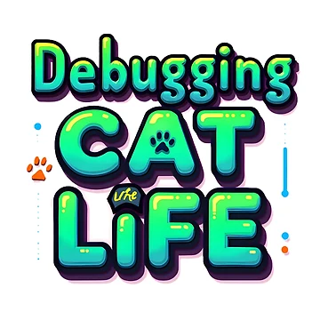 Artwork thumbnail, Debugging Cat Life – Fun Coding Humor Design for Cat-Loving Developers by FeelFreeStore