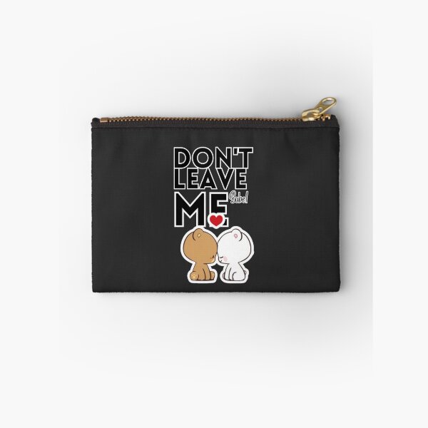Item preview, Don’t Leave Me Babe – Cute Couple Teddy Bear Love Design designed and sold by tamilvibe.