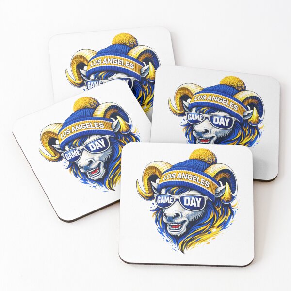 Item preview, Fierce ram mascot wearing beanie sunglasses and game day style designed and sold by RuperDelois.