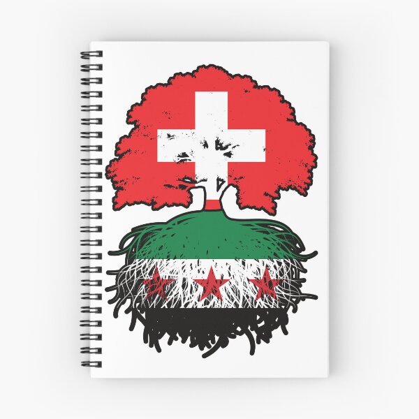 Item preview, Syrian Swiss Roots and Crown Tree designed and sold by FlagX.