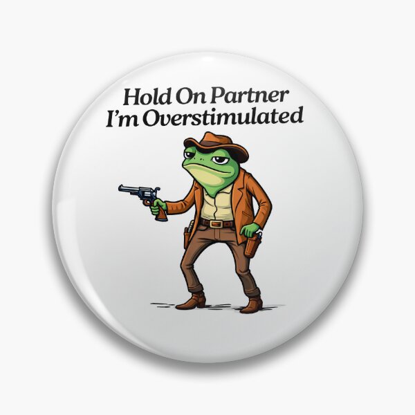Item preview, Hold-On-Partner-I'm-Overstimulated designed and sold by Kladhadredo.
