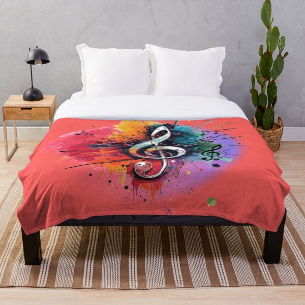 Item preview, Colorful Music Splash Art designed and sold by Bellassi.
