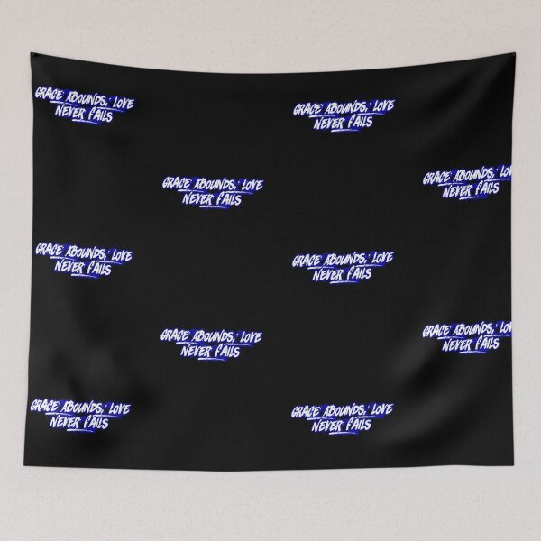 Item preview, Grace Abounds, Love Never Fails designed and sold by Faithful Inspiration.