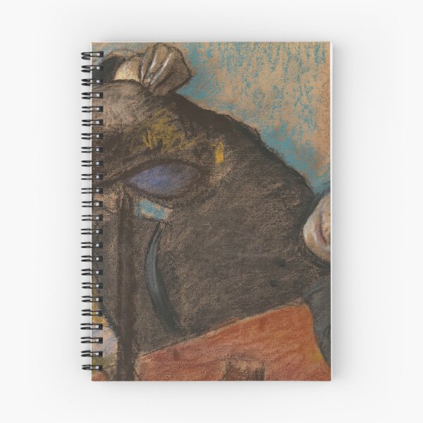 Item preview, The Milliner by Edgar Degas: Intimate Impressionist Interior Fine Art Print designed and sold by artofuniverse.