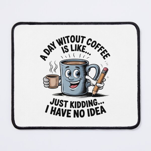 Item preview, A Day Without Coffee Is Like Just Caffeine Addict designed and sold by DigitaldeligArt.