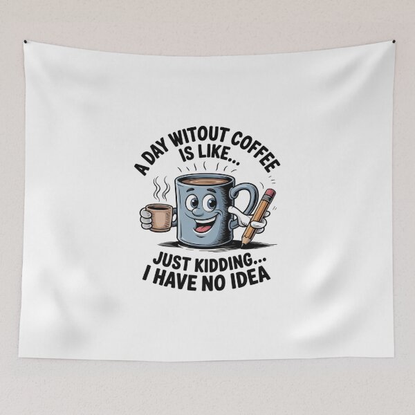 Item preview, A Day Without Coffee Is Like Just Caffeine Addict  designed and sold by DigitaldeligArt.