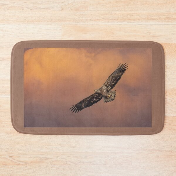 Item preview, Juvenile Bald Eagle in Flight designed and sold by James Cumming.