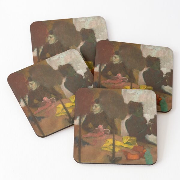 Item preview, The Milliners by Edgar Degas: Impressionist Interior Fine Art Poster designed and sold by artofuniverse.