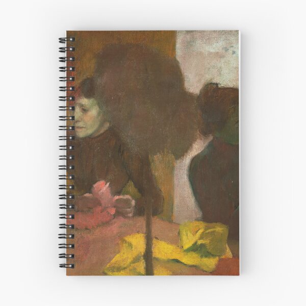 Item preview, The Milliners by Edgar Degas: Impressionist Interior Fine Art Poster designed and sold by artofuniverse.