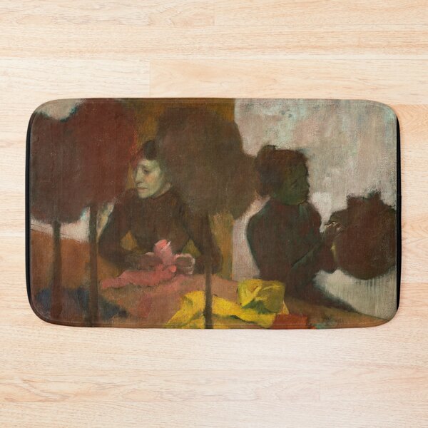 Item preview, The Milliners by Edgar Degas: Impressionist Interior Fine Art Poster designed and sold by artofuniverse.