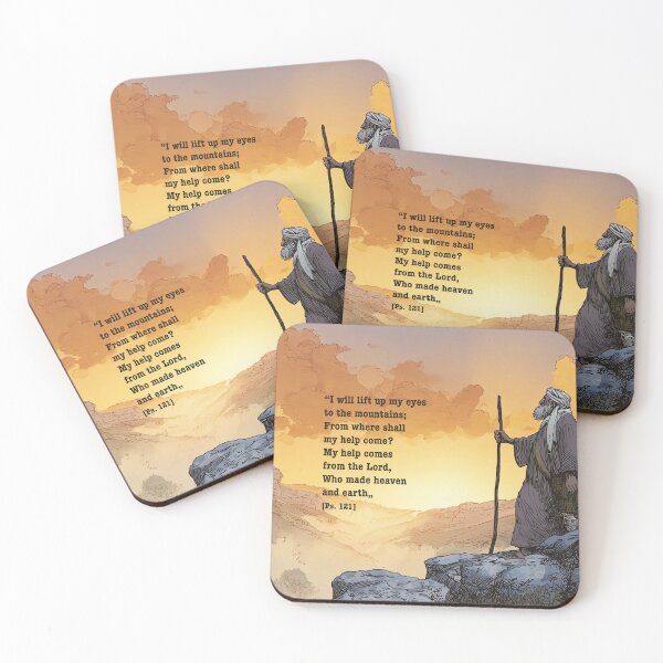 Item preview, Help Comes from the Lord - Psalm 121 Art designed and sold by Banal25.