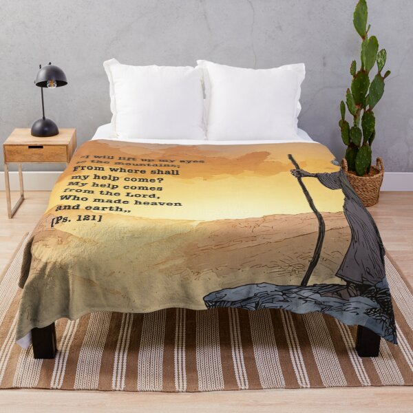 Item preview, Help Comes from the Lord - Psalm 121 Art designed and sold by Banal25.