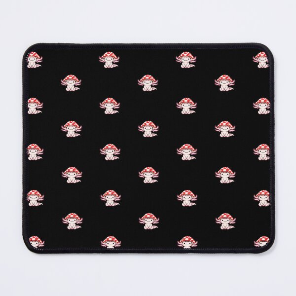 Item preview, Minimal Axolotl Mascot with Mushroom Hat – Calm Icon Illustration designed and sold by ColorSplash123.