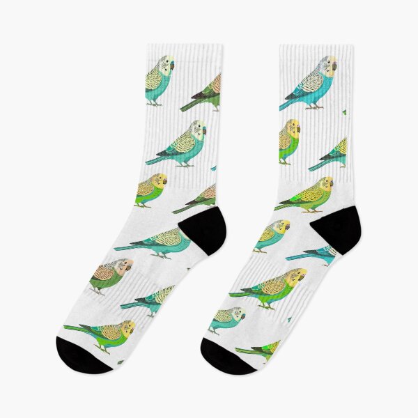Item preview, Bright and colorful parakeets designed and sold by darksteel101.