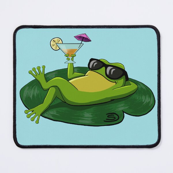 Item preview, Frog vibing designed and sold by DurSatt.