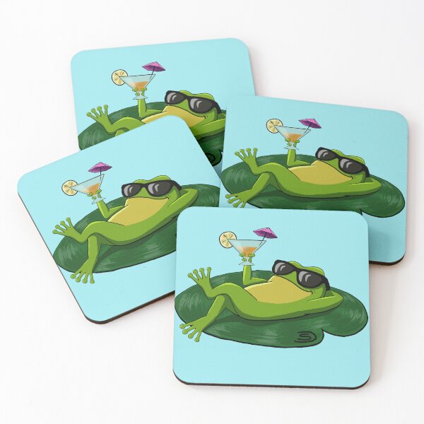 Item preview, Frog vibing designed and sold by DurSatt.