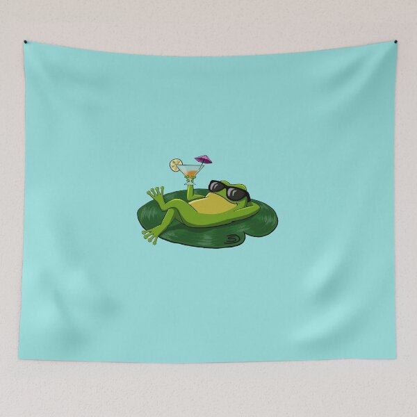 Item preview, Frog vibing designed and sold by DurSatt.