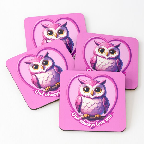 Item preview, Owl Always Love You Valentine designed and sold by AnimalAirtistry.