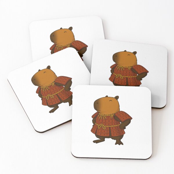 Item preview, Capybara in Samurai Armour  designed and sold by i1aaci5aac.