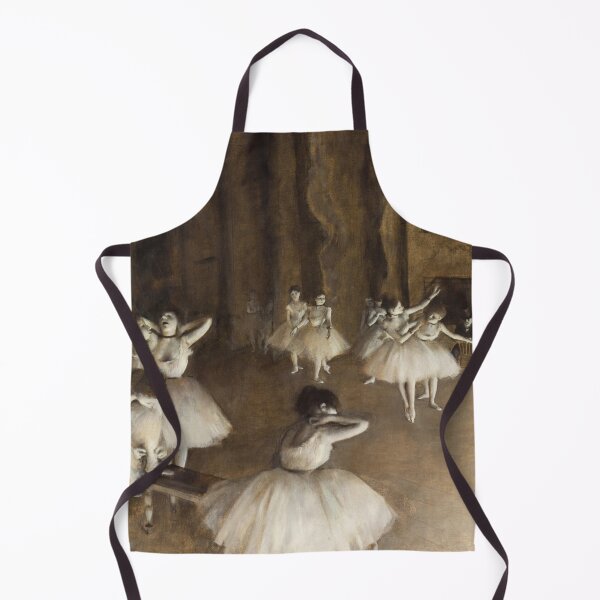 Item preview, The Rehearsal of the Ballet on Stage by Edgar Degas: Ballet Art Poster designed and sold by artofuniverse.