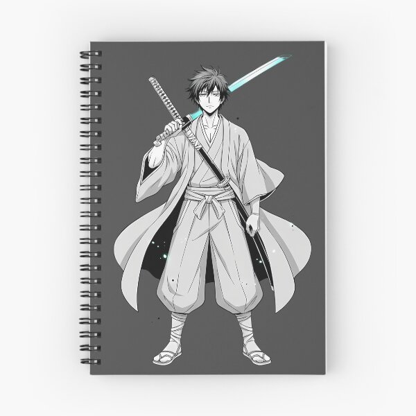 Item preview, Silver Samurai Warrior - Lazy Anime Swordsman Aesthetic Art designed and sold by MugenAnime.