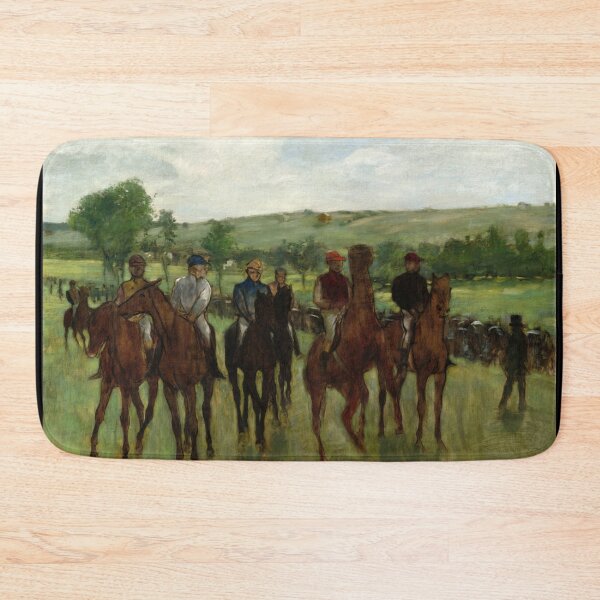 Item preview, The Riders by Edgar Degas: Impressionist Equestrian Fine Art Poster designed and sold by artofuniverse.