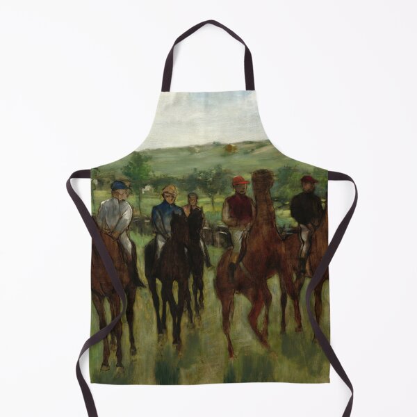 Item preview, The Riders by Edgar Degas: Impressionist Equestrian Fine Art Poster designed and sold by artofuniverse.