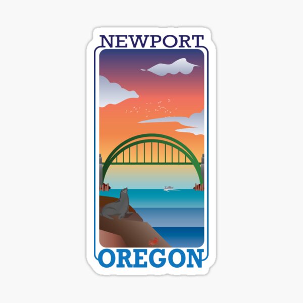 Artikel-Vorschau von Newport, Oregon - Projekt 101, designt und verkauft von secretfortress.