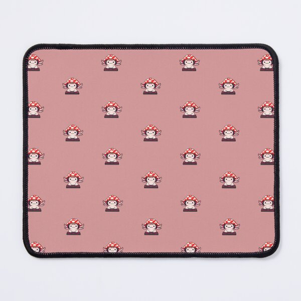 Item preview, Minimal DJ Axolotl with Mushroom Hat – Modern Music Icon Illustration designed and sold by ColorSplash123.