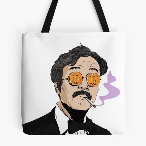 Item preview, crypto-art" to symbolize visionary belief in the digital currency. designed and sold by Moccroad.