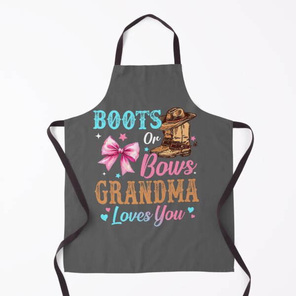 Item preview, Boots or Bows Grandma Loves You Gender Reveal Family designed and sold by KristineLi.