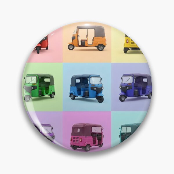 Item preview, Colorful tuk-tuks. designed and sold by MyHappyArtShop.