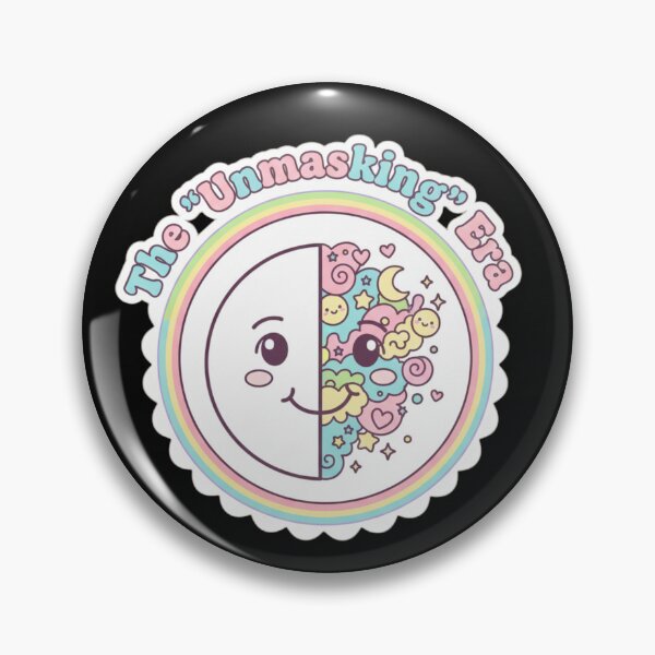 Item preview, The Unmasking Era Cute Kawaii Pastel Neurodiversity Art designed and sold by medoutfits.