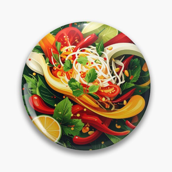 Item preview, Som Tam Abstract – Isan Food Inspired Art designed and sold by MIXER'07.