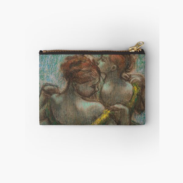 Item preview, Two Dancers Half Length by Edgar Degas: Impressionist Ballet Art Poster designed and sold by artofuniverse.