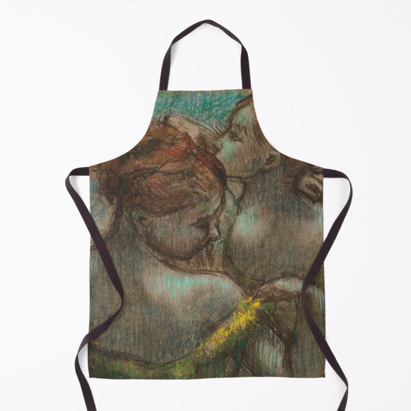 Item preview, Two Dancers Half Length by Edgar Degas: Impressionist Ballet Art Poster designed and sold by artofuniverse.