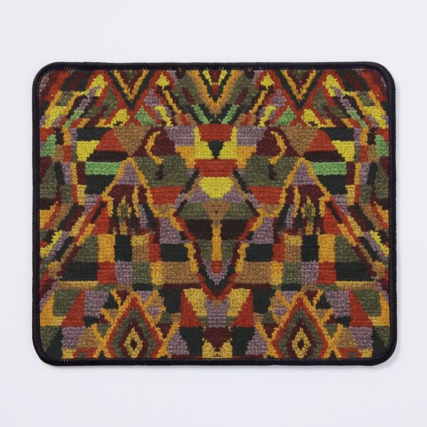 Item preview, Traditional Amazigh Textile ,Colorful Geometric Harmony designed and sold by SpaceBazaar.