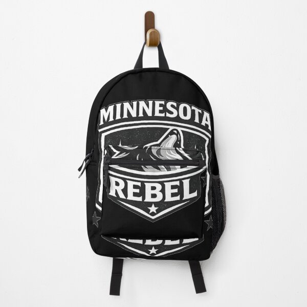 Item preview, Minnesota Rebel Wolf – Northern Spirit Streetwear Design designed and sold by KhattabyEDArt.