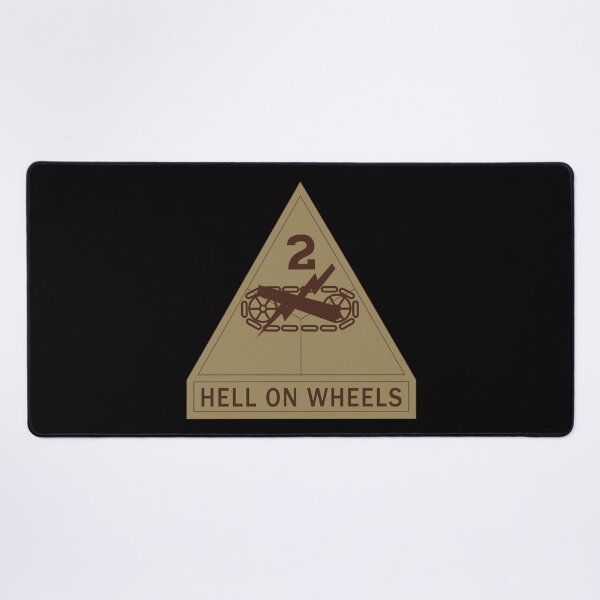 Item preview, Army - SSI - 2nd Armored Division w Name Tape - Subdued Desert X 300 designed and sold by Military Insignia Products.
